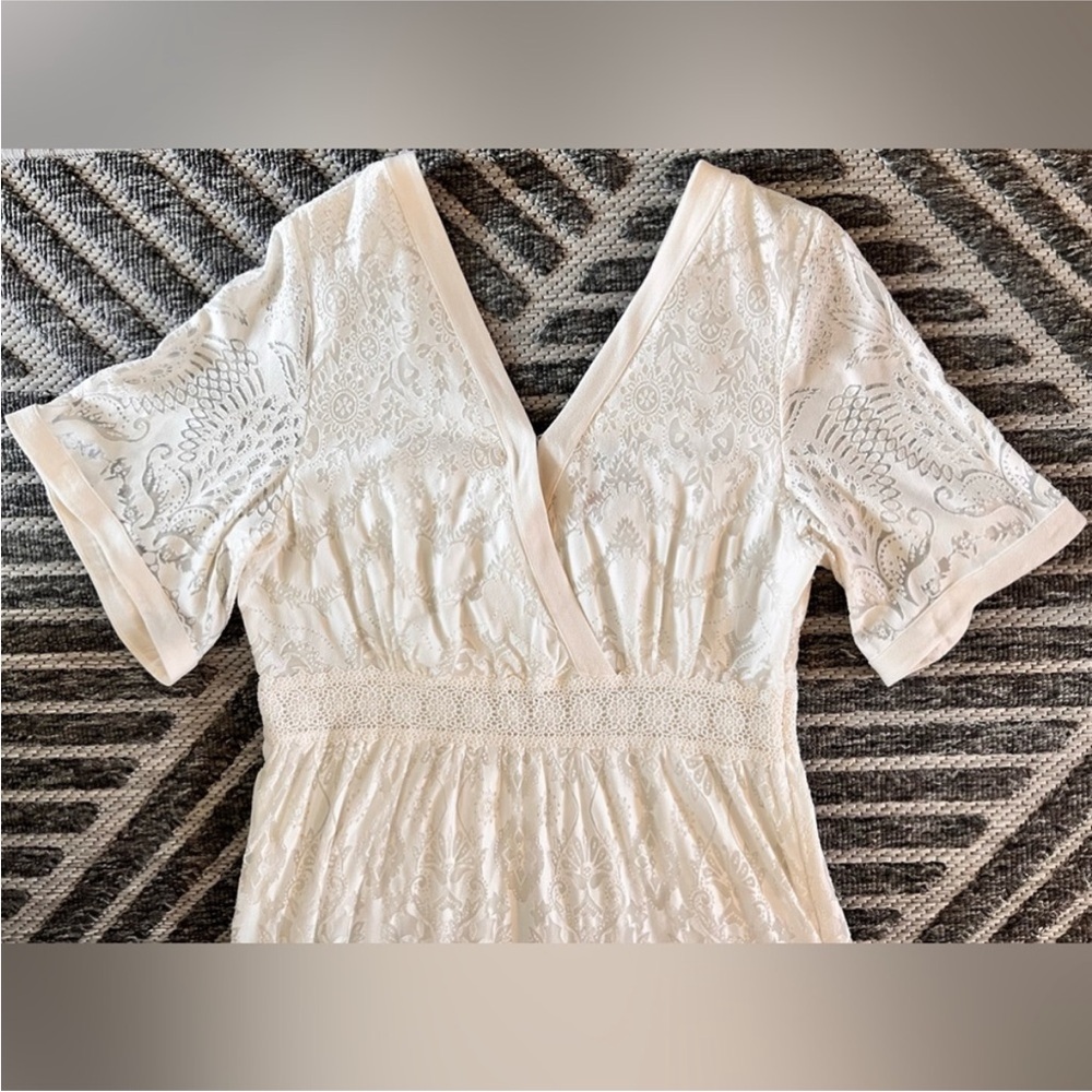 Farm Rio for Anthropologie Devore Dress (L) - Picture 5 of 8